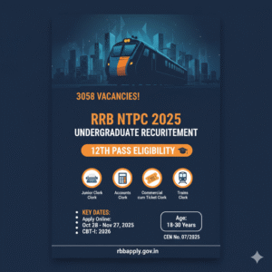 RRB NTPC Recruitment 2025