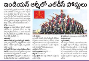 Indian Army Group C 2025 Recruitment