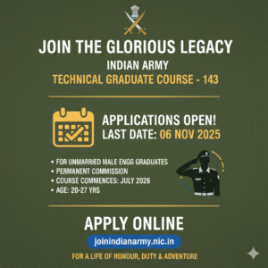 Indian Army TGC Recruitment 2025